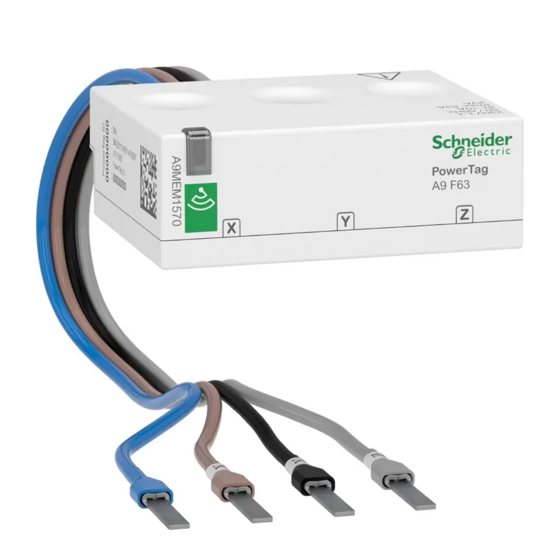 Energisensor Powertag Acti9 Flex 3Pol+Nolla 63A IP20 Schneider Electric Säker betalning